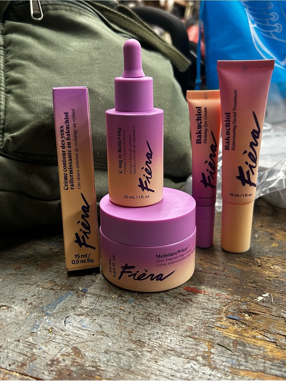 Hydrating Skincare Trio — Pink & Peach Moisture + Bakuchiol Treatments
